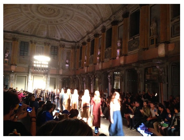 palazzo reale sfilata