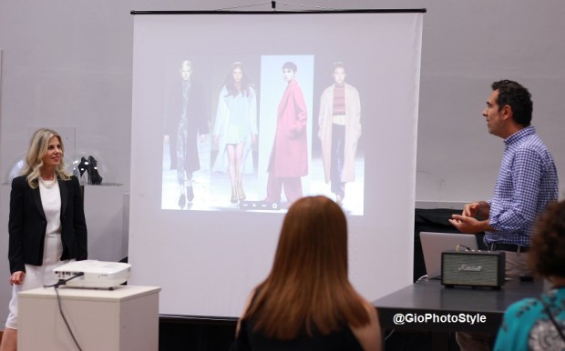 Caterina di Bert e Cristiano Burani Open Day MKS Milano Fashion School - GioFashionPoint